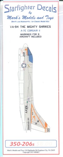 Decalcomanie starfighter 350 - decalcomanie,