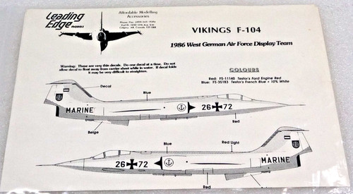Leading edge models 104 2 - models, #104.2
