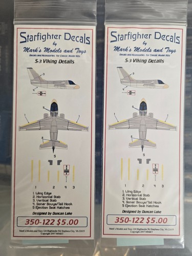 Decalcomanie starfighter 350 - decalcomanie,