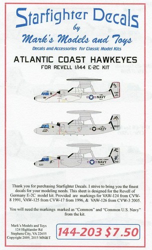 Decalcomanie starfighter - decalcomanie,