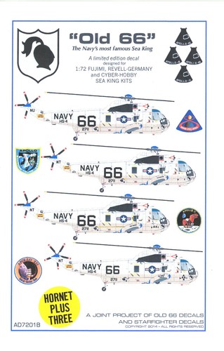Decalcomanie starfighter 72 - decalcomanie, 1/72