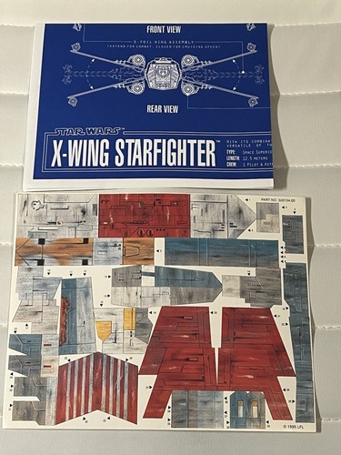 Star wars 1994 1995 wing - star, x-wing