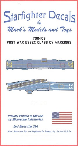 Decalcomanie starfighter 700 - starfighter, 1/700