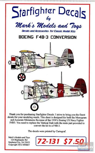 Decalcomanie starfighter - decalcomanie,