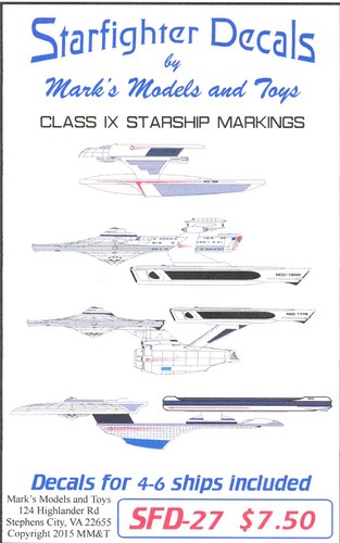 Decalcomanie starfighter star - decalcomanie,