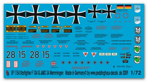Peddinghaus decals 1154 - peddinghaus-decals, 1/72