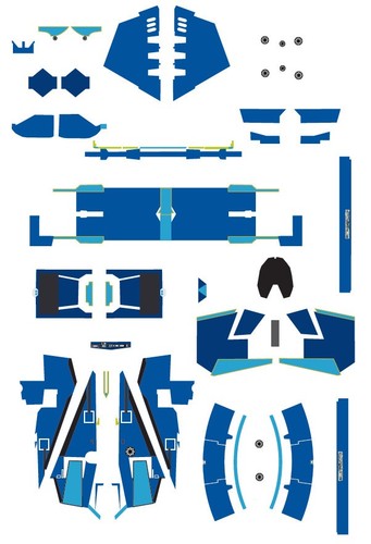 Adesivi acqua blu 144 - adesivi,