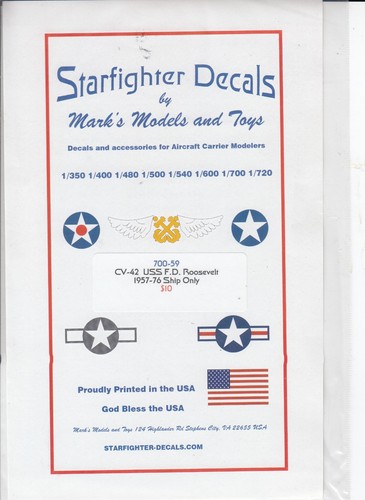Decalcomanie starfighter 700 - decalcomanie,