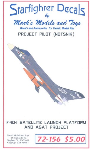Decalcomanie starfighter 72 - decalcomanie,